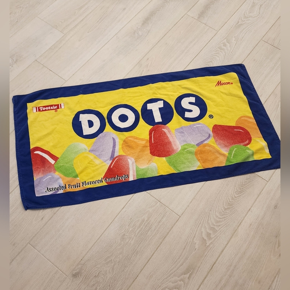 DOTS Candy Gumdrop Novelty Beach Towel